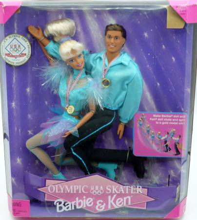 Barbie and Ken Olympic Skater