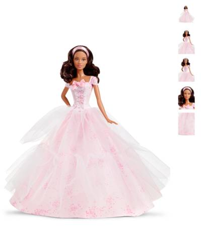 2016 Birthday Wishes Barbie  African American