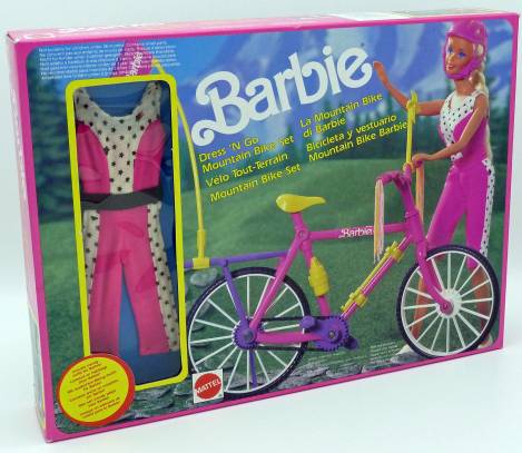 Barbie Mountain Bike Set
