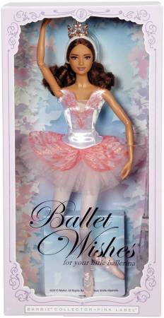2016 Ballet Wishes Barbie Doll  Hispanic