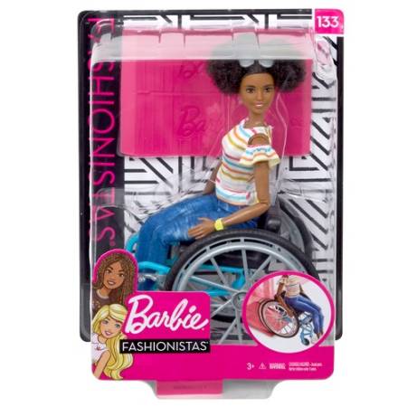 Barbie Fashionistas Doll 133 Barbie im Rollstuhl