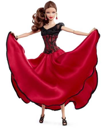 Dancing with the Stars Paso Doble Barbie Doll