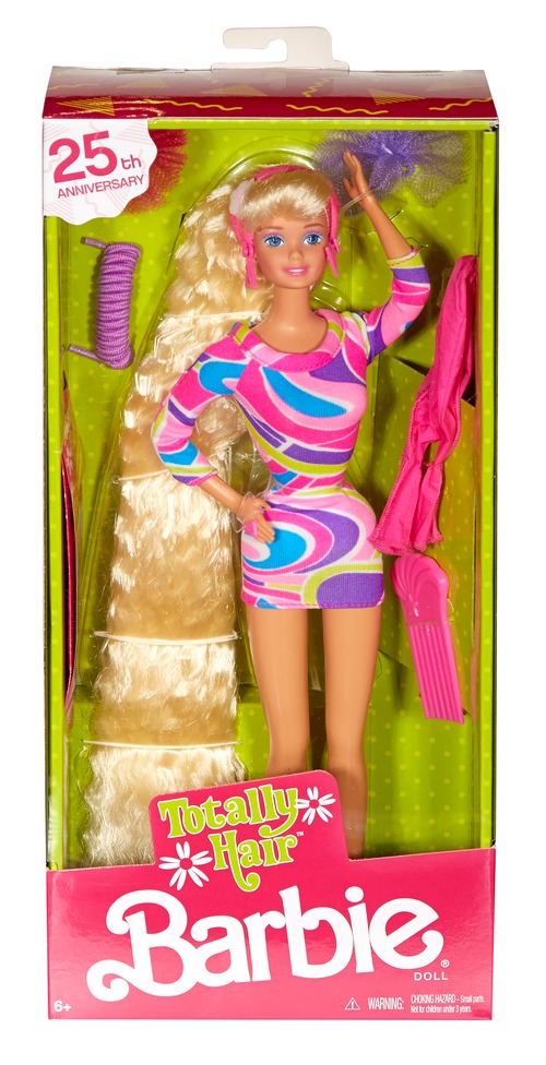 Totally Hair 25th Anniversary Barbie Doll - B`n Doll`s Planet