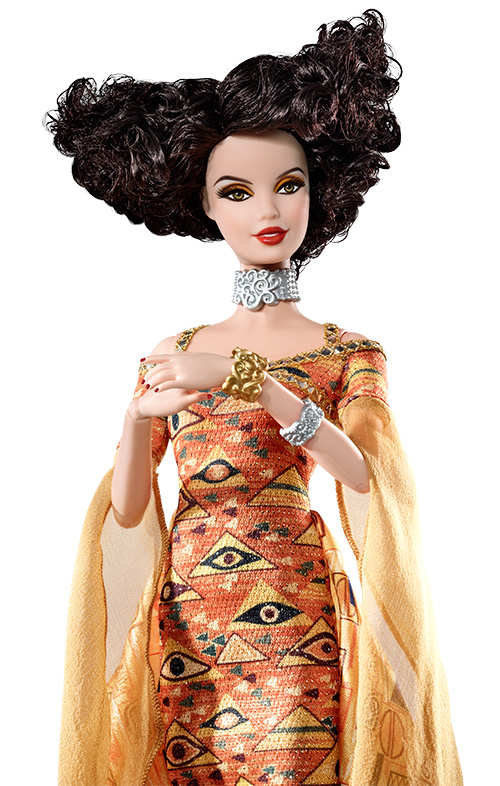 metaal Ritueel Grijpen Barbie Doll Inspired by Gustav Klimt - B`n Doll`s Planet