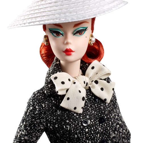 Black /& White Tweed Suit  Silkstone Barbie Doll BLACK STOCKINGS