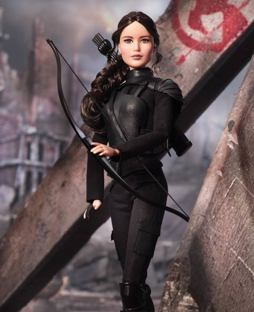 Katniss Everdeen Black Label Barbie Doll The Hunger Games 